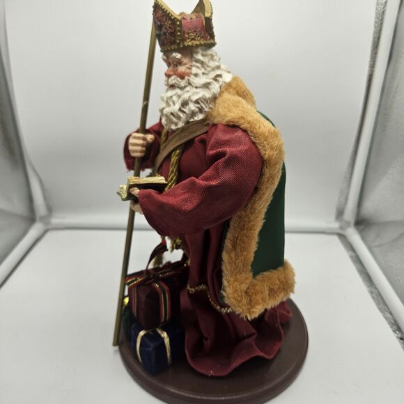 Vintage SANTAS FROM AROUND THE WORLD NETHERLANDS SANTA 1995 Fabriqué Style - Picture 8 of 9